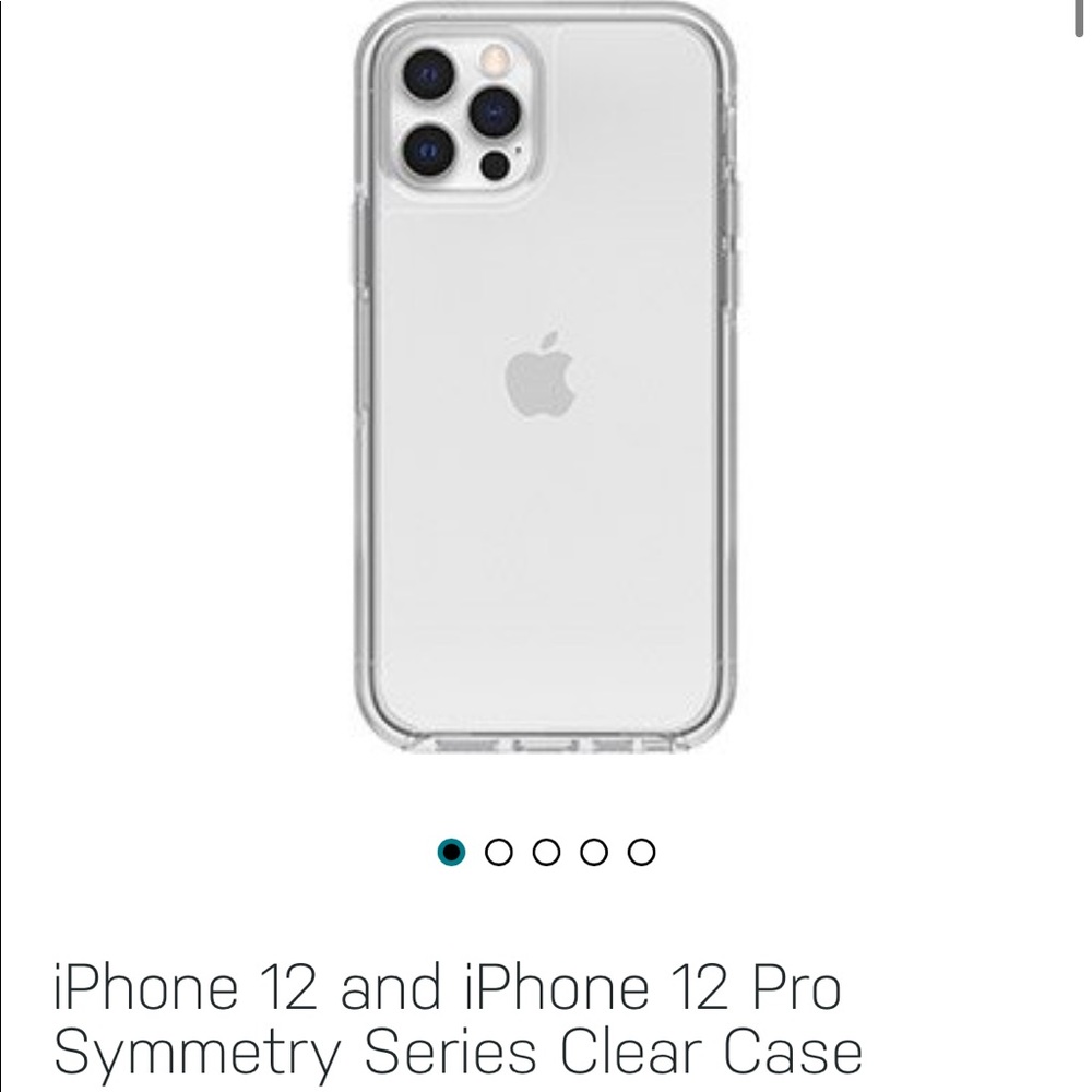 Clear iPhone 12/12 Pro OtterBox Symmetry Case